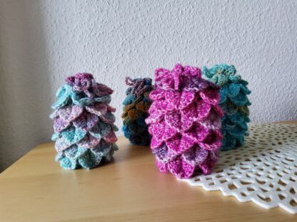 Dragon egg dice bag - beach colours - Image 2