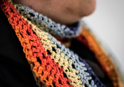 PDF crochet pattern - Waves at Sunset scarf - Image 6