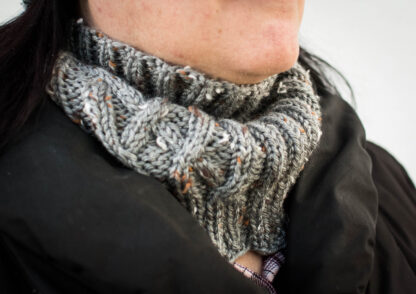 PDF knitting pattern - Knoten cowl - Image 3