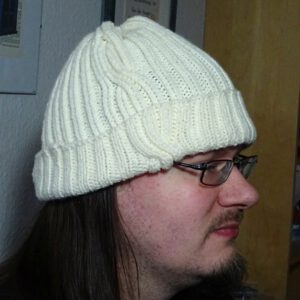 Cabled hat