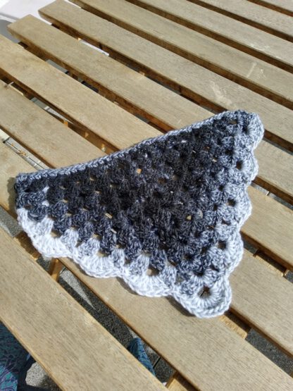 Bandana - black and white gradient - Image 5
