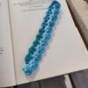 crochet ribbon bookmark - shades of green - Image 7