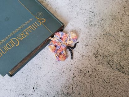 Butterfly bookmark - pink and purple