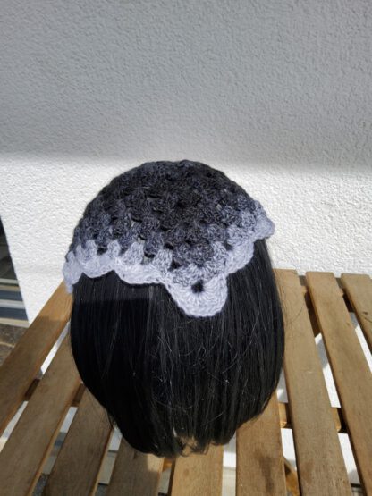 Bandana - black and white gradient - Image 4