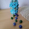 Dragon egg dice bag - beach colours - Image 4
