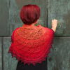 PDF knitting pattern - Fire Dragon shawl - Image 3