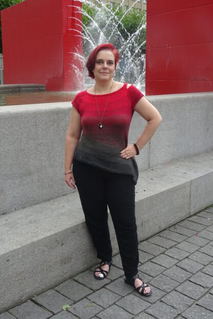 PDF knitting pattern - Acute Angle shirt
