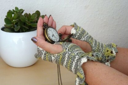PDF knitting pattern - Timeless Mitts - Image 2