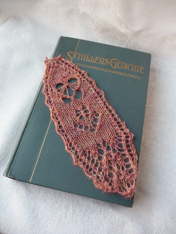 PDF knitting pattern - Butterfly Lace bookmark
