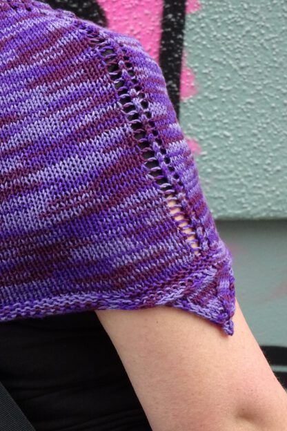 PDF knitting pattern - I love Arrows shawl - Image 3