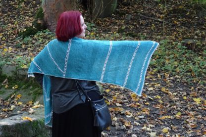 PDF knitting pattern - Hidden way Home shawl - Image 3