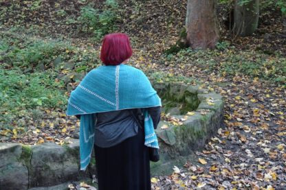 PDF knitting pattern - Hidden way Home shawl - Image 2