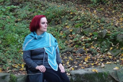 PDF knitting pattern - Hidden way Home shawl - Image 5