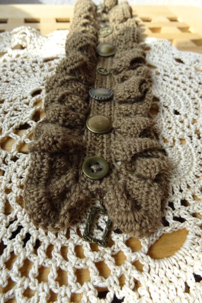 PDF crochet pattern - Mademoiselle Gonin ruffled collar - Image 3