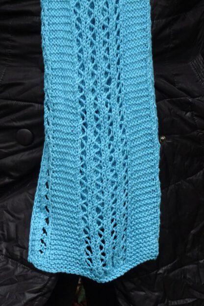 PDF knitting pattern - Down the Rabbit hole scarf - Image 5