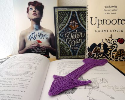 PDF knitting pattern - On Target bookmark - Image 4