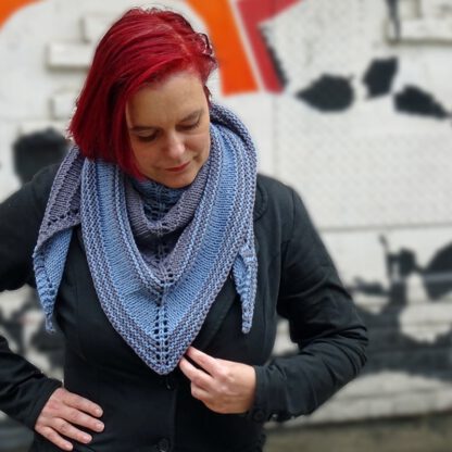 PDF knitting pattern - Simplicity is Key shawl - Image 5