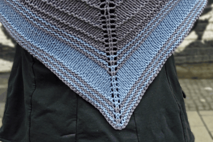 PDF knitting pattern - Simplicity is Key shawl - Image 3