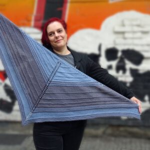 PDF knitting pattern - Simplicity is Key shawl