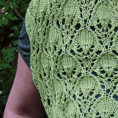 PDF knitting pattern - Forest Dragon cowl - Image 4