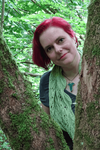 PDF knitting pattern - Forest Dragon cowl - Image 2