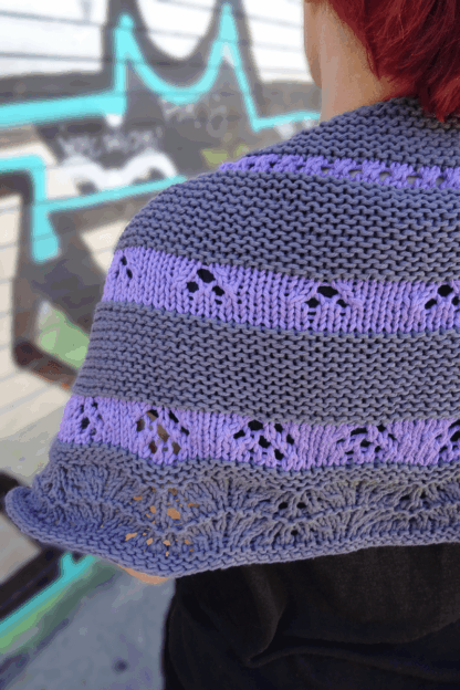 PDF knitting pattern - Step by Step shawl - Image 3