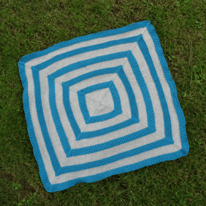 PDF knitting pattern - Merbaby blanket - Image 6
