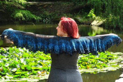 PDF knitting pattern - Water Dragon wrap - Image 3