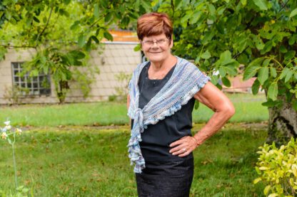 PDF knitting pattern - Never too old to Sparkle shawl - Image 2