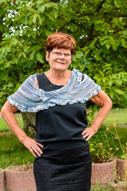 PDF knitting pattern - Never too old to Sparkle shawl - Image 5