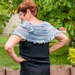 PDF knitting pattern - Never too old to Sparkle shawl