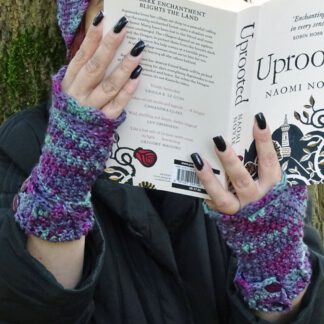 PDF crochet pattern - Bramble mitts