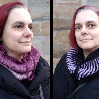 PDF knitting pattern - All stacked up cowl