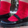 PDF knitting pattern - Breathing Fire socks - Image 4