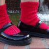 PDF knitting pattern - Breathing Fire socks - Image 3
