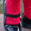 PDF knitting pattern - Breathing Fire socks