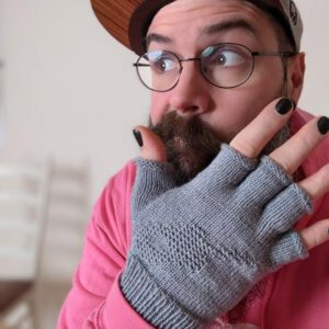 PDF knitting pattern - Guitarist gloves