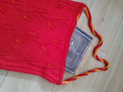PDF knitting pattern - Phoenix Feathers bag - Image 4