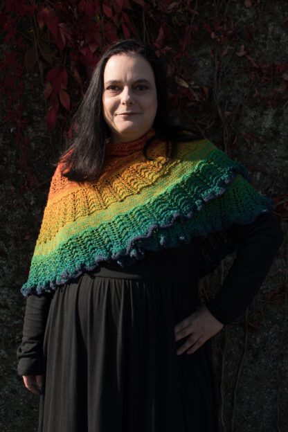 PDF knitting pattern - Cloak of Visibility - Image 3