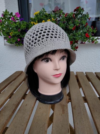 Bucket hat - light grey