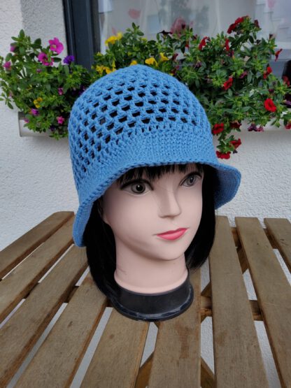 Bucket hat - light blue