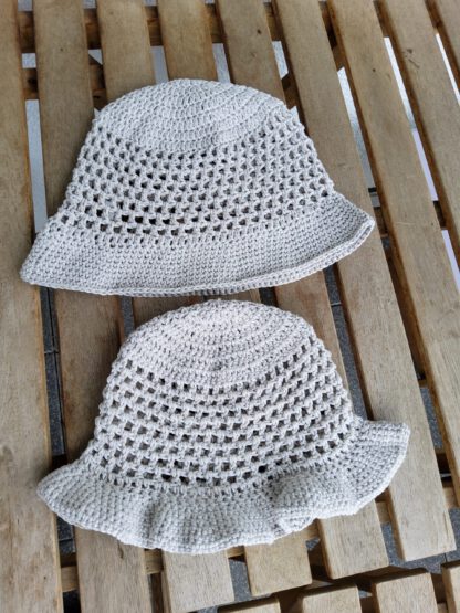 Bucket hat - light grey - Image 3