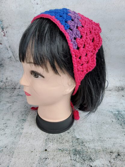 Bisexual Pride bandana