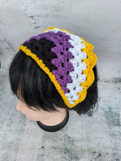 Nonbinary Pride bandana