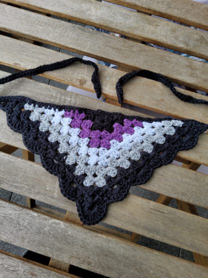 Asexual Pride bandana - Image 2