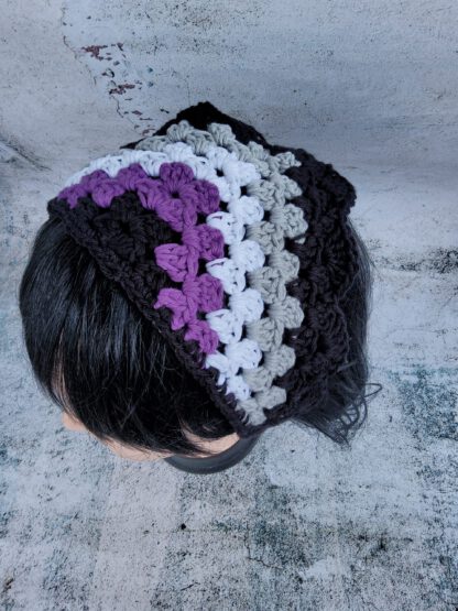 Asexual Pride bandana - Image 3