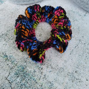 Retro scrunchie