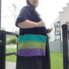Tote bag - neon and black - Image 3