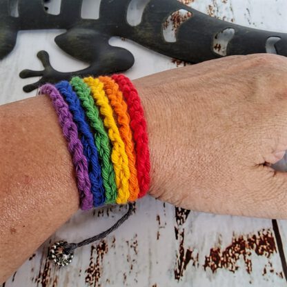 Rainbow Pride bracelet - Image 2