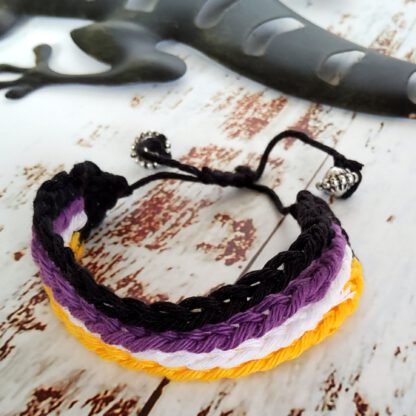 Nonbinary Pride bracelet - Image 4